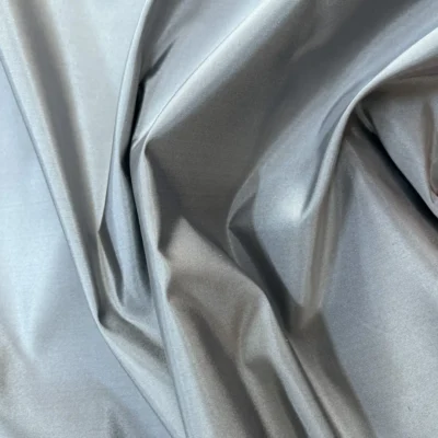 taffetà seta grigio perla chiaro 2
