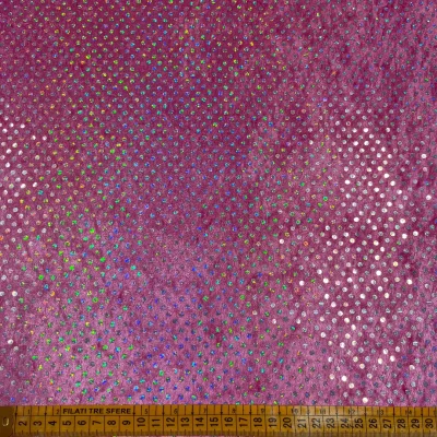 Ciniglia fucsia carnevale spettacolo con paillettes (1)