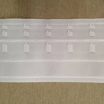 Nastro arricciatenda effetto a nido d'ape - bianco