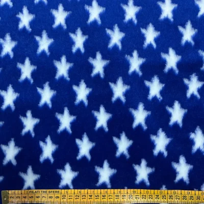 Pelliccetta carnevale blu elettrico bianco stelle grandi (2)