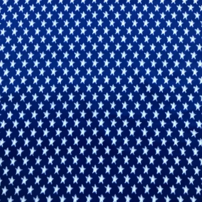 Pelliccetta carnevale blu elettrico bianco stelle grandi (5)