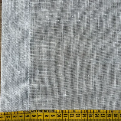 Tendina misto lino morbido – grigio perla 5