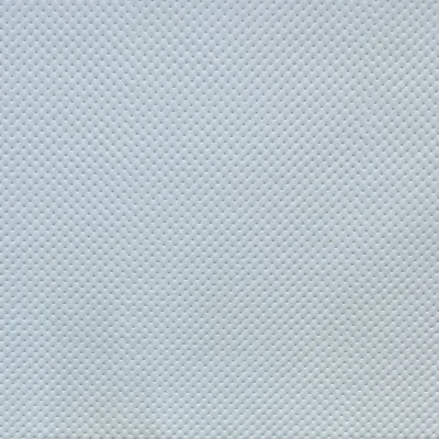 Tessuto ecopelle trapuntata effetto Capitonn&egrave; a pois in profondit&agrave; bianco (8)