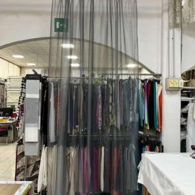 Tessuto per tende e accessori in organza liscia (1)