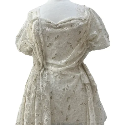 pizzo chantilly lurex oro 7