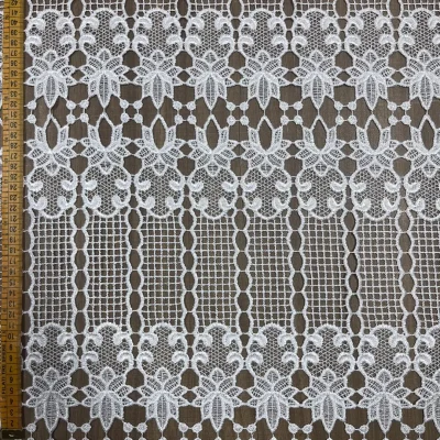 tenda in macramè al metro due altezze pizzo francese 5