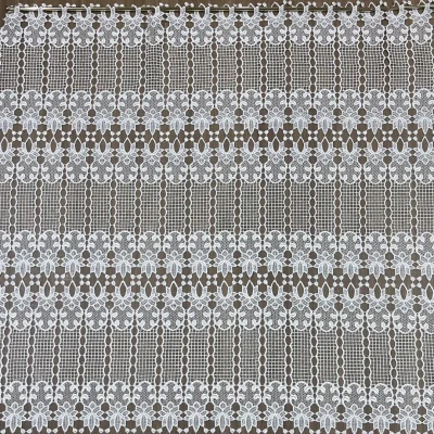 tenda in macramè al metro due altezze pizzo francese