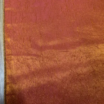 tendaggio goffrato cangiante rosa-arancio 3