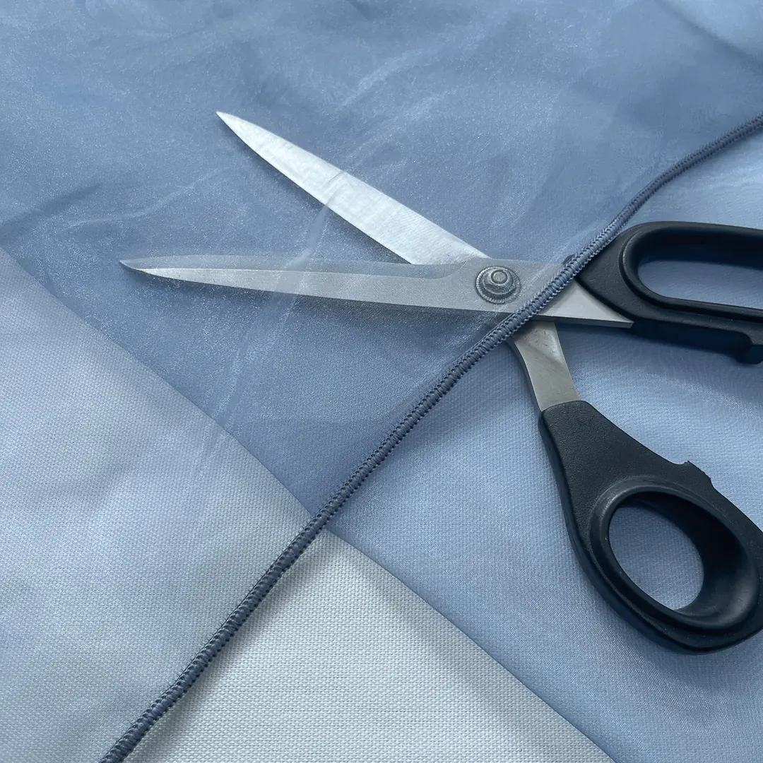 tessuto organza liscia per tende celeste carta da zucchero (1)