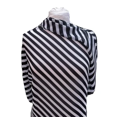 tessuto raso carnevale stampato a rettangoli bianchi e neri al metro (8)