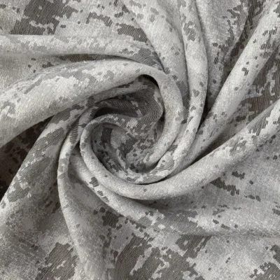 Tessuto per tende in devor&egrave; astratto firmato capricci 10