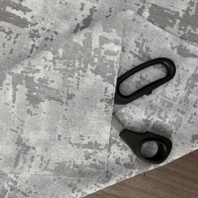 Tessuto per tende in devor&egrave; astratto firmato capricci 9