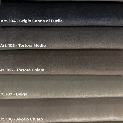 Velluto morbido antimacchia cartella colori 2