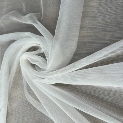Voile di pura seta goffrata Made in Italy 9