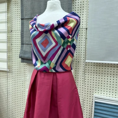 Tessuti in taffet&agrave; effetto shantung 16