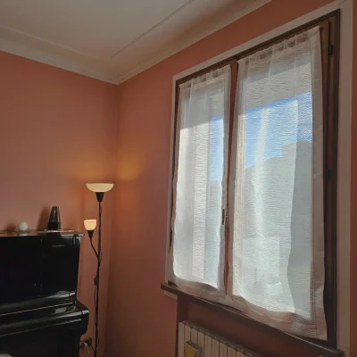 Foto tenda a vetro bianca moderna (1)