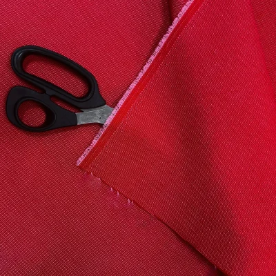 Tessuto Idrorepellente da arredo teflonato rosso acceso Via Roma 60 4