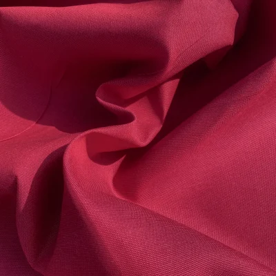 Tessuto Idrorepellente da arredo teflonato rosso acceso Via Roma 60 2