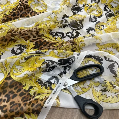 seta Versace oro leopardato 3