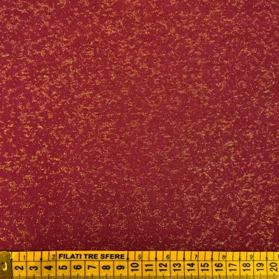 Tessuto lurex rosso oro screziato al metro (3 (4)