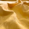 Tessuto da arredamento damascato con ghirigori giallo vivo - Alt.280cm