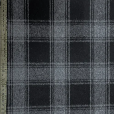 panno poliestere grigio e nero 2