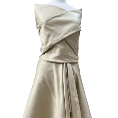 taffet&agrave; lievemente shantung color sabbia