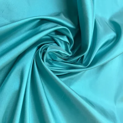 Tessuti in taffet&agrave; effetto shantung turchese ok 3