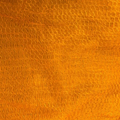 tende organza goffrata arancio carota 2