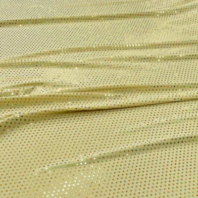 lycra strass piccolo holo giallo
