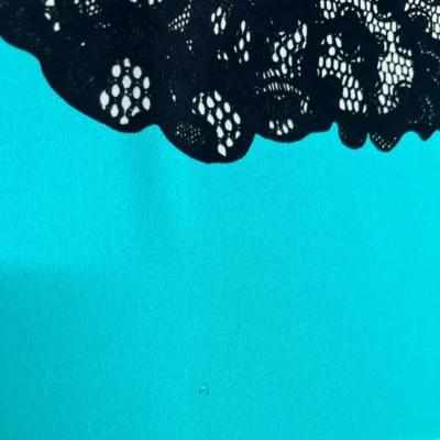 scampolo seta stampato pizzo animalier