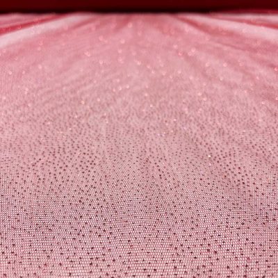 Tule glitterato rosso 4
