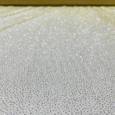 Tule glitterato giallo 5