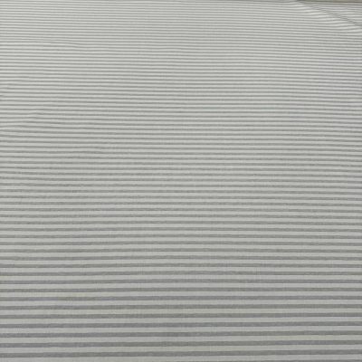 Cotone a righe grigie stile marinaro bianco 6