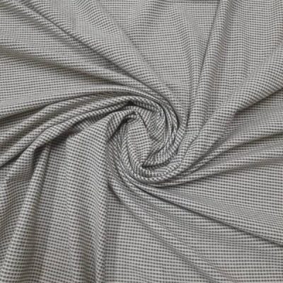 Tessuto in 100% Cotone Beige rilievi in verdone - Alt.200 cm