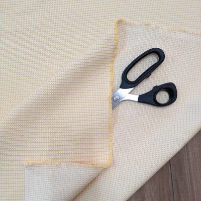 Tessuto 100% cotone fantasia quadretti double face multicolore