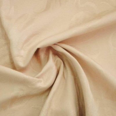 Misto cotone motivo damascato classico - beige Alt.140cm