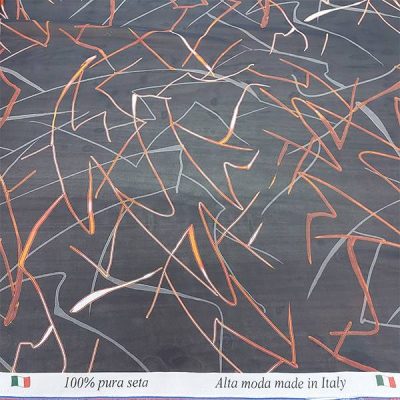 Chiffon di seta collezione 2022 Made in Italy Alt.145 cm