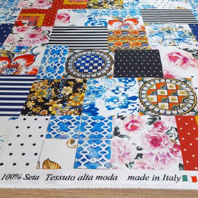 Raso di seta elasticizzato made in italy Alt.140 cm