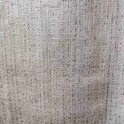 Tendaggio moderno in lamè colori argento bianco e grigio 1
