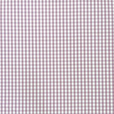 Tovagliato in cotone teflonato a quadretti - bianco e lilla Alt.140cm