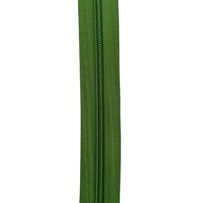 Cerniera lampo multiuso da 5 mm di plastica verde 2