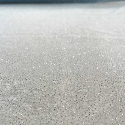 Tule glitterato azzurro 5