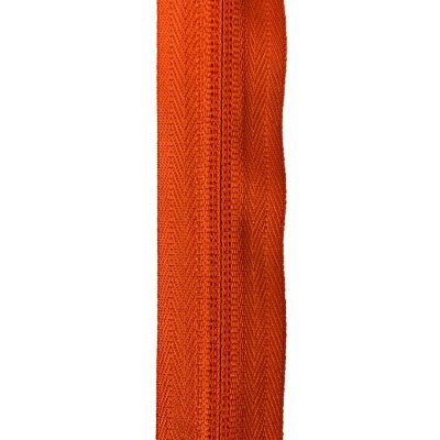 Cerniera lampo multiuso da 5 mm di plastica arancione vivo 2