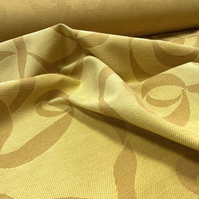 Misto cotone a fantasia astratta giallo 1