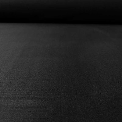 Tessuto elasticizzato effetto maglina nero 3