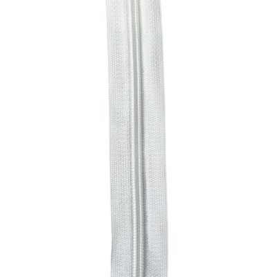 Cerniera lampo multiuso da 5 mm di plastica bianca 2