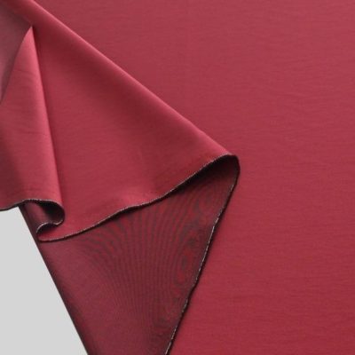 Tessuto abiti in misto cotone cangiante - rosso2