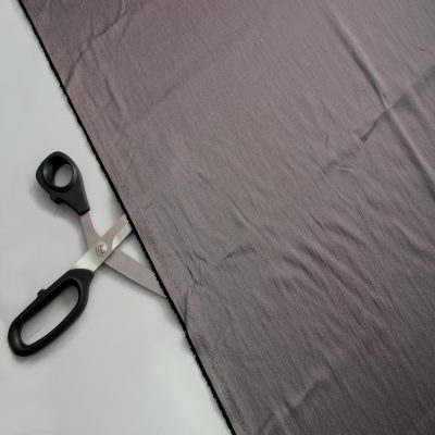 Cotone elasticizzato semilucido - grigio Alt.145cm