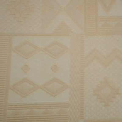 Misto cotone motivo geometrico classico - beige Alt.140cm